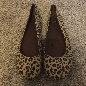 Wild Cheetah print Ballet Flats